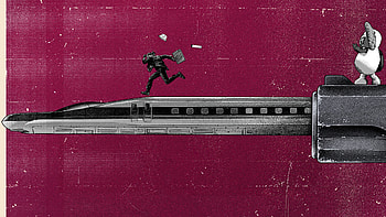 Bullet Train — Crimson Dash, bullet train HD wallpaper