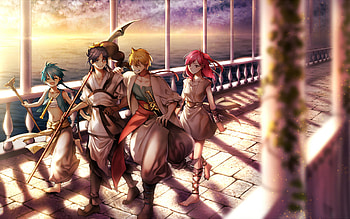Magi, Labyrinth of Magic HD wallpaper