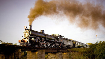 steam locomotive, old, Train, locomotive, steam HD wallpaper