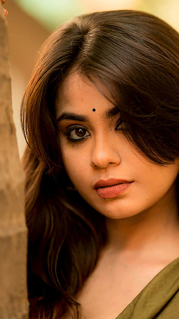 Monica chinnakotla, telugu actress, wallpapecut, cute face HD phone wallpaper