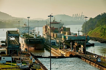 Panama Canal, Global commerce hub, Gateway to the Americas, Diplomat magazine featured HD wallpaper
