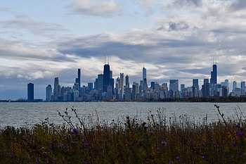Cities, Usa, City, Building, Lake, United States, View, Chicago HD wallpaper