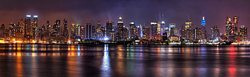 New York at Night, Dual monitor , City backgrounds HD wallpaper