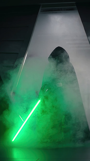 Luke Skywalker, Darth Vader, The Mandalorian, Smoke HD phone wallpaper