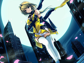 Kazane, girl, spirit of the eternity sword, anime, warrior HD wallpaper