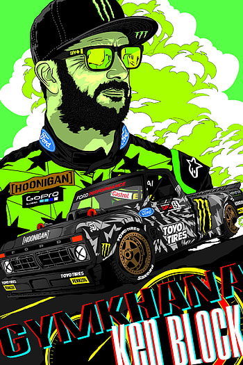 Ken Block, Artstation HD phone wallpaper