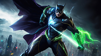 Batman Beyond Future Knight, batman, superheroes, artwork, digital-art, ai HD wallpaper