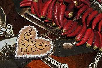 Christmas time, decoration, christmas, pepers, colors, cookie HD wallpaper