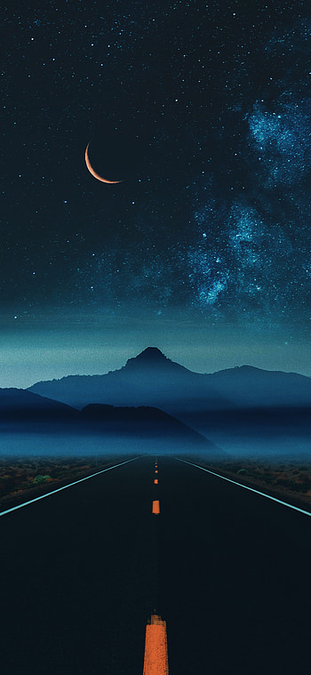 Nigth, atmosphere, sky HD phone wallpaper