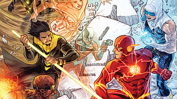 Comic, Flash HD wallpaper