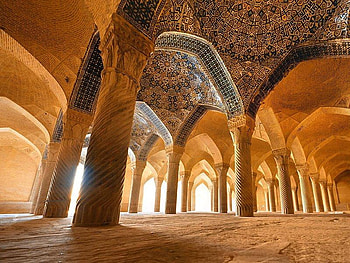 Forest of Pilars in Iran, texture, building, iran, pilars HD wallpaper
