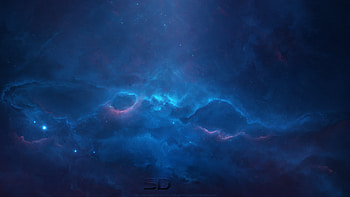 Atlantis Nebula, nebula, digital-universe, artist, artwork, digital-art, deviantart HD wallpaper