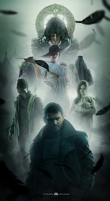 Resident Evil Village, Rachel Schumann, Fan art, Resident Evil collection HD phone wallpaper