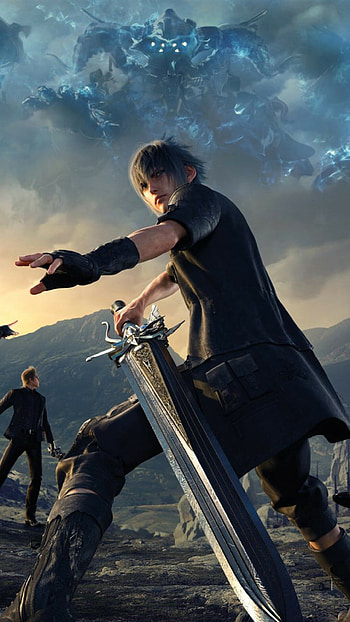 FFXV, Epic , Gaming art, Background HD phone wallpaper