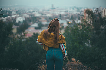 High Waisted Jean Girl , girls, model HD wallpaper