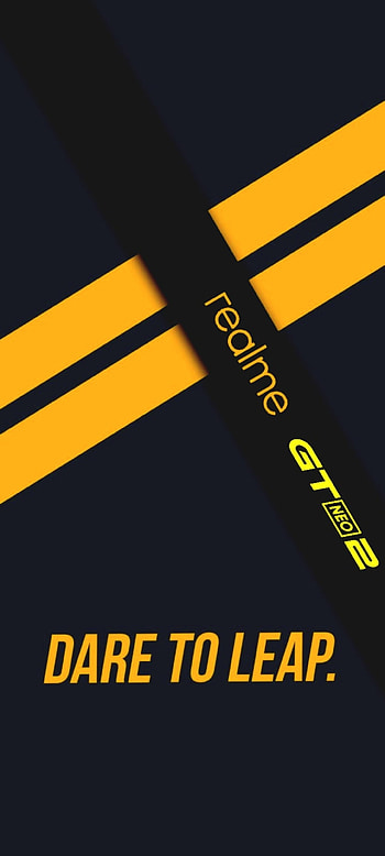 Realme GT 2, xiaomi, pantalla, samsung, amarillo, logo, fondos HD phone wallpaper