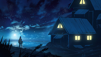 Night Walk , artist, artwork, digital-art, artstation HD wallpaper