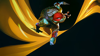 Raphael In The Teenage Mutant Ninja Turtles , raphael, teenage-mutant-ninja-turtles, ninja-turtle, superheroes, artwork, digital-art, art, movies HD wallpaper