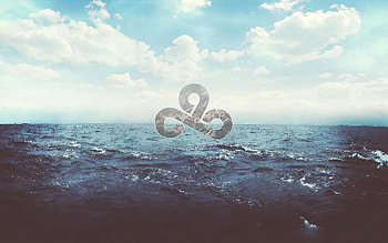 Sea, Nature, Clouds, Waves, Sign, Nine HD wallpaper