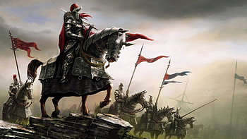 knights, knight, horse, lance, armour HD wallpaper