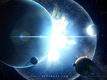 The End, space, universe HD wallpaper