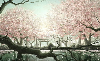 Anime Nature, Nature, anime, cg, art HD wallpaper
