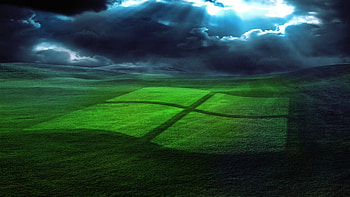 Preview windows, field, grass, operating system HD wallpaper