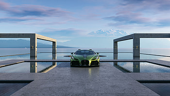 Bugatti Brouillard — Coastal Mirage, Vehicle HD wallpaper