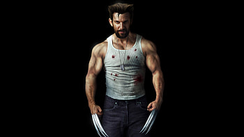 Lucky Mangione As Wolverine , wolverine, superheroes, artist, artwork, digital-art, dark, black HD wallpaper
