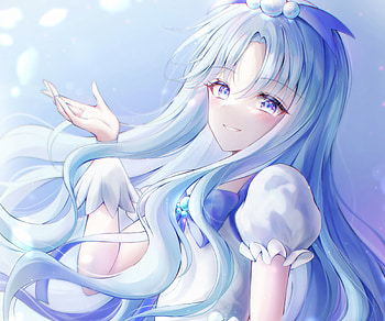 Kurumi Erika, Kurumi Erika, Cure Marine, Anime, Heartcatch Precure! HD wallpaper