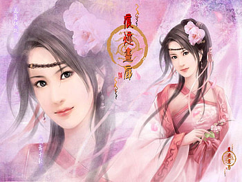 Pretty Girl, beautly, famale, pretty, jademan, comic, girl, oriental HD wallpaper