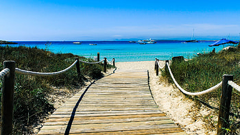 Formentera island, Balearic beauty, Spanish getaway, Mediterranean charm HD wallpaper