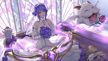 Sona Crystal Rose LoL Art PC, video game, League Of Legends, Sona (League Of Legends) HD wallpaper
