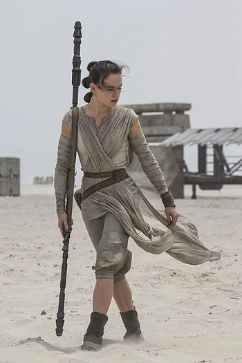 Rey, Daisy Ridley, Star Wars, Hair Statement HD phone wallpaper