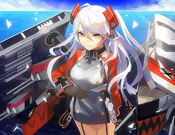 Beautiful, Prinz Eugen, Azur Lane, video game HD wallpaper