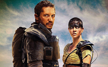 Charlize Theron and Tom Hardy, Mad Max: Fury Road HD wallpaper
