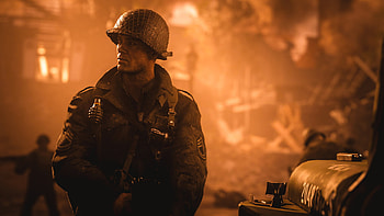 Call Of Duty: Wwii, Video Game, Call Of Duty HD wallpaper