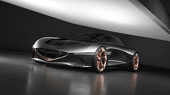 Genesis Essentia Concept, front, new york auto show, 2018 HD wallpaper