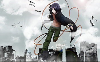 Air Gear Agito, fang, air gear, king, wanijima, agito HD wallpaper