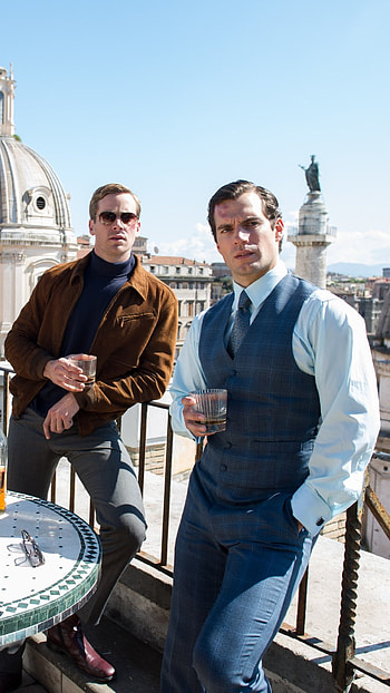 The Man from U.N.C.L.E., Exciting movie, Classy spies, Action-packed film HD phone wallpaper