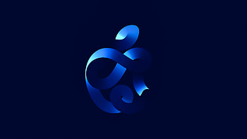 Apple Event 2020 Blue Logo , ios-14, apple, -12, -12-pro, stock, original HD wallpaper