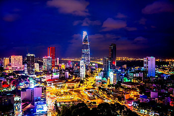 Ho Chi Minh City, , Background , Urban scenery HD wallpaper