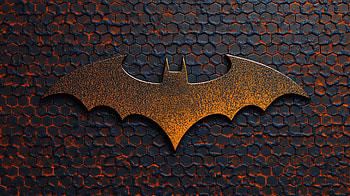 Iconic The Batman Logo, batman, superheroes, artwork, digital-art, ai, logo, deviantart HD wallpaper