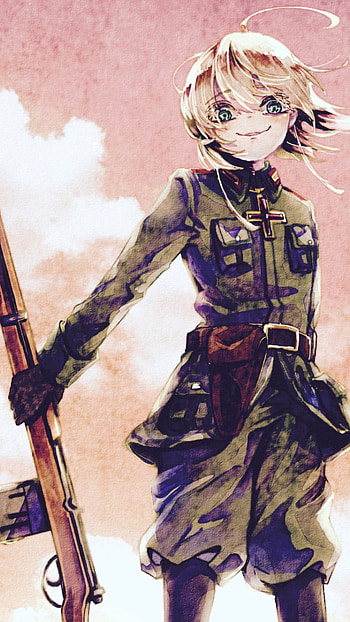 Tanya Degurechaff, Anime, The Saga of Tanya the Evil HD phone wallpaper