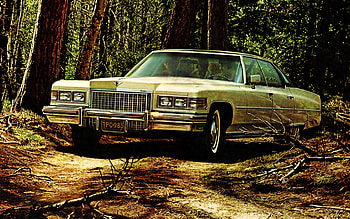 Cadillac Sedan de Ville, offroad, 1976 cars, retro cars, D49, 1976 Cadillac Sedan de Ville, R, american cars, Cadillac HD wallpaper