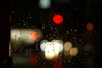 Drops, Glare, Miscellanea, Miscellaneous, Wet, Blur, Smooth, Glass HD wallpaper