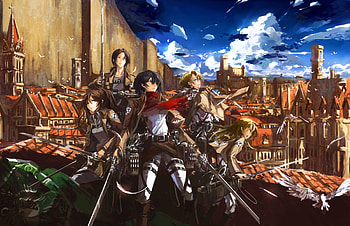 shingeki no kyojin animal annie leonhardt bird gun mikasa ackerman sasha browse shingeki no kyojin stu dts weapon ymir (shingeki no kyojin) ... HD wallpaper