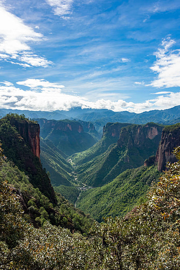 Landscape, Nature, Mountains, Canyon, Valley HD phone wallpaper