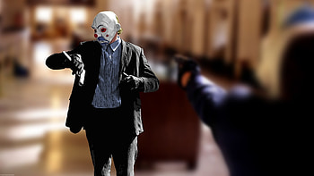 Batman, The Dark Knight, Clowns, MessenjahMatt / and Mobile Backgrounds HD wallpaper