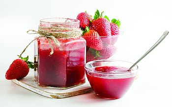 Jam, Strawberry jam, Flavorful delight, Tempting spread HD wallpaper